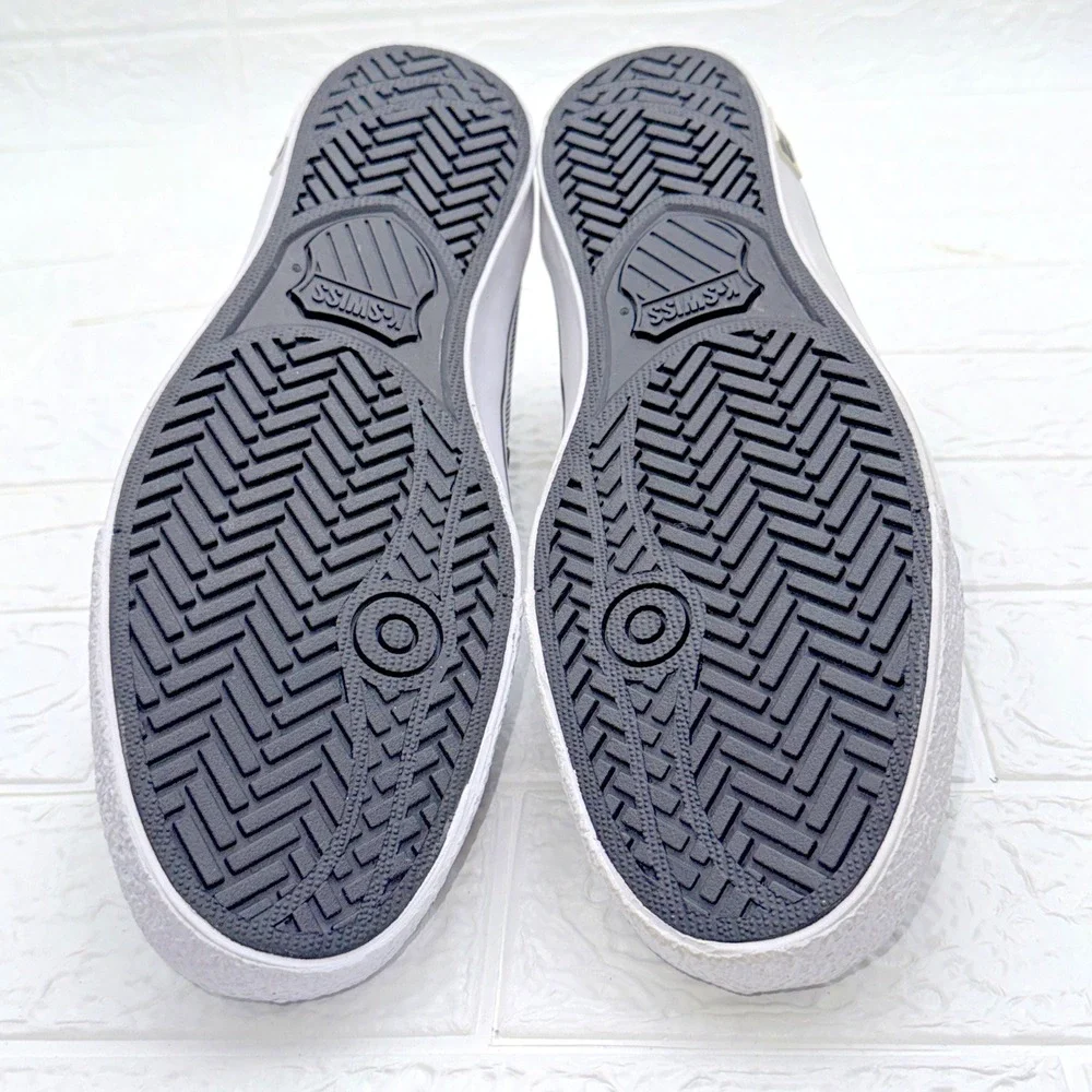 Dead Stock 2012 Men Sz 11 Women  Sz 12.5 K-SWISS Clean Laguna T VNZ  Storm/Black